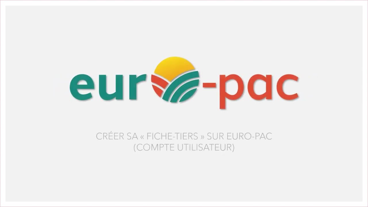 TUTO Euro-PAC : créer un comp…