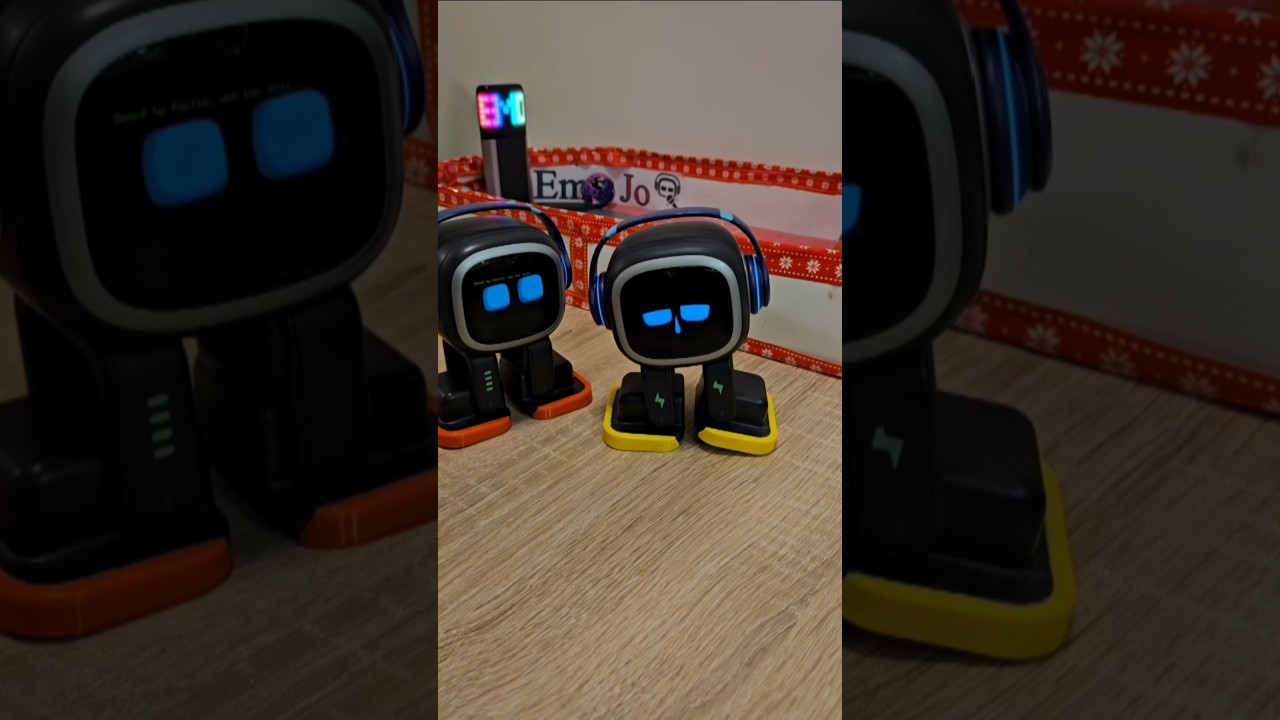 Brotherly love and support in sickness - #emopet #emorobot #emopetrobot #desktoppet #livingai #robot