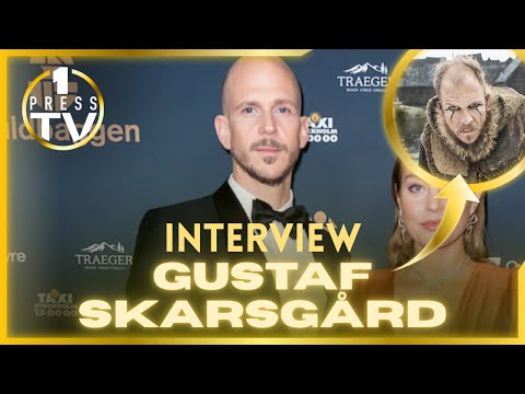 Exclusive Interview with Gustaf Skarsgård at the Guldbaggegalan Swedish Film Awards (ENG)!