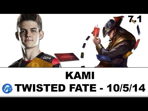 Kami - Twisted Fate vs Ahri - Patch 7.1