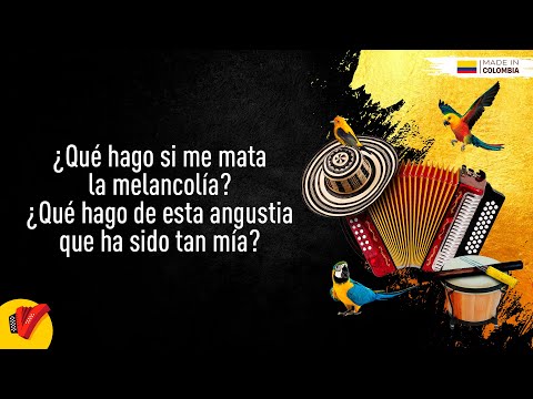 Me Mata La Melancolía, Daniel Calderón & Los Gigantes Del Vallenato, Video Letra - Sentir Vallenato