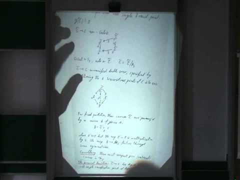 Ron Donagi - Non Splitness of Supermoduli Space