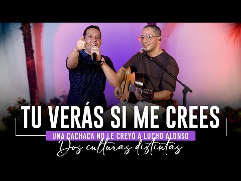 "Tú verás si me crees" Fabian Corrales le roba esta Canción a Lucho Alonso para un CD de Churo Diaz