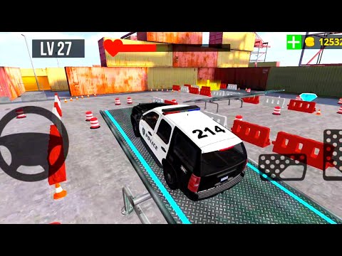 Police Car Parking Real Car - Android GamePlay # 2
