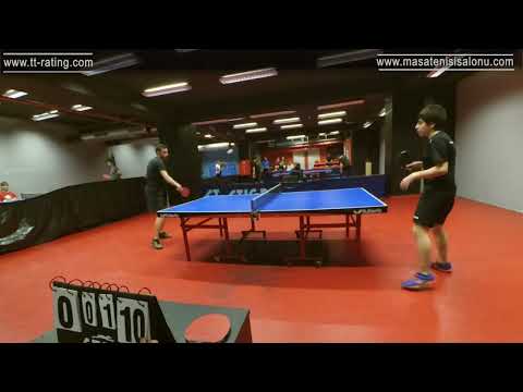 170.TT-Rating Turnuvası - Masa Tenisi - Table Tennis - Match