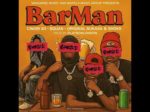 Cinori Xo ft BQuan, Shokii & Original Bukasa -BarMan (Official Audio) Prod by PlayBoii