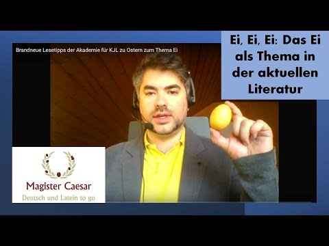 Brandneue Lesetipps der Akademie für KJL zu Ostern zum Thema Ei