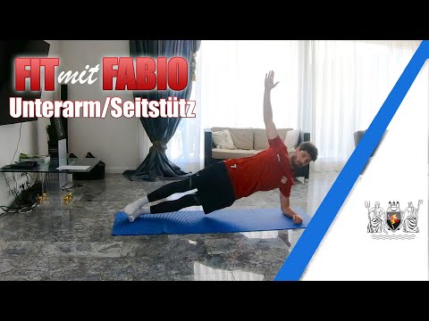 FIT MIT FABIO / Übung 1: Unterarm/Seitstütz