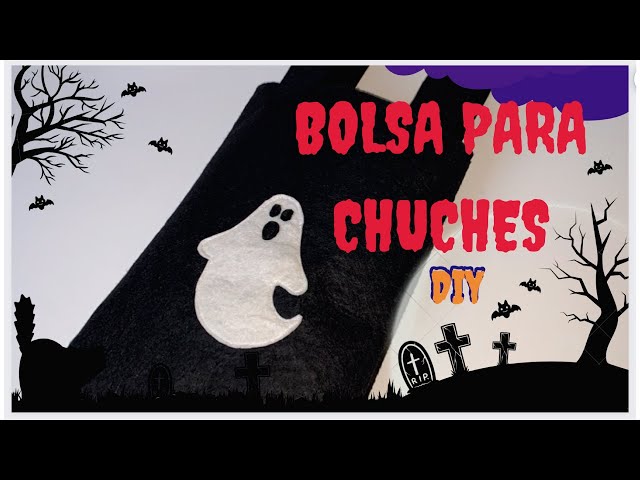 Vídeo relacionado con LJCZKA Bolsa de Halloween de fieltro para Niños y Niñas, Bolsa de Truco o Trato Halloween Cesta de Caramelos para Fiesta Carnaval