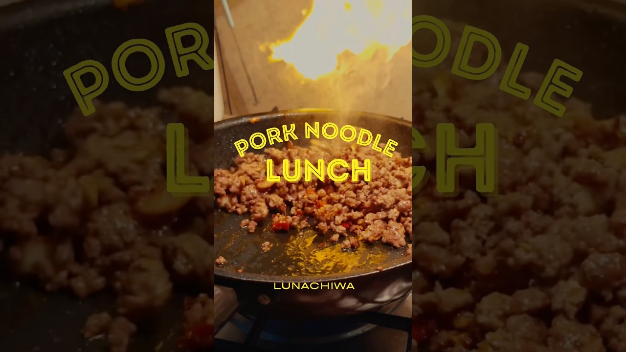 Busy workday? Here’s my go-to quick and savory recipe. #QuickRecipes #AsianFood #HomeCooking #noodle