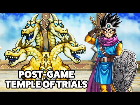 Dragon Quest III HD-2D Remake Post Game | Temple of Trials Walkthrough