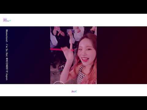 Momoland (JooE) - I'm So Hot @KCON 2019 Japan (Selfie Screentime Distribution)