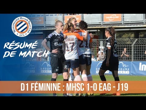 Résumé MHSC 1-0 EAG (D1F - J19)
