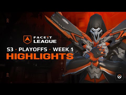Best Plays of FACEIT League S3 Playoffs | Week 1 | Overwatch Montage