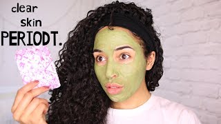 Get Rid of Period Acne Overnight - My Clear Skin Routine!