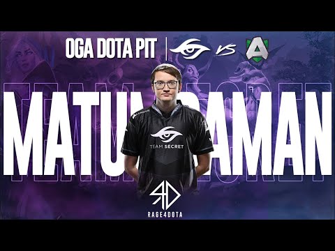 ¡MATUMBAMAN! - Perspectiva de jugador - Secret vs Alliance - DOTA PIT - (Dots And Beats)