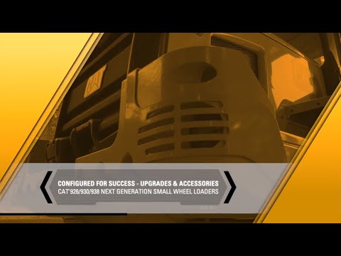 Upgrades and Accessories | Cat® 926, 930, 938 Next Generation Small Wheel Loaders