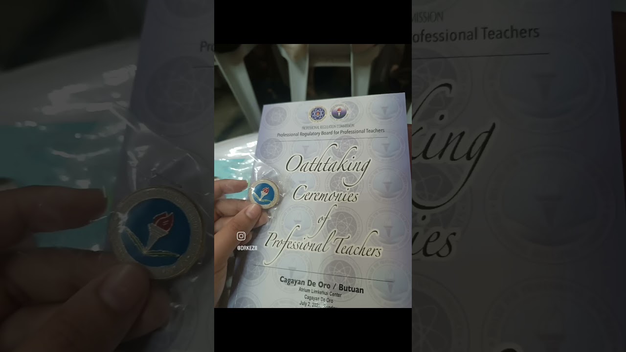 From Internship, Graduation Rites to Oath Taking for Professional Teachers🥹 #allglorytogod