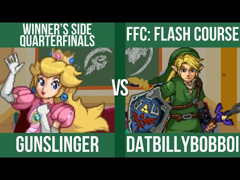 gunslinger (Peach) vs. datbillybobboi (Link) - Winner's Quarterfinals - FFC: Flash Course