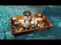 Luxury Floating Breakfast At A Pool Villa In Pattaya Thailand