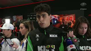 Bortoleto lamenta acidente em estreia: 'Forcei um pouco demais'