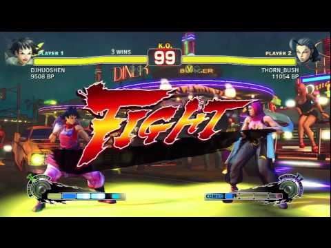 SSFIV: DJHUOSHEN (Makoto) vs THORN_BUSH (Rose)