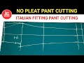 Ankle Length Pant Cutting Step By Step No Pleat Pant Cutting Medium Fitting Pant Cutting