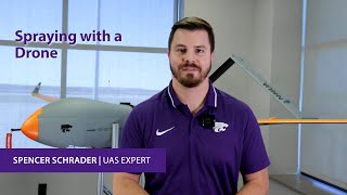 Spraying with a Drone