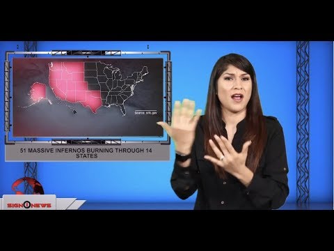 51 massive infernos burning through 14 states (ASL - 8.24.19)
