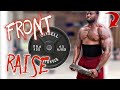 EXERCISE TUTORIAL: FRONT PLATE RAISE for BETTER DELTS