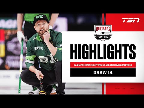 Saskatchewan (Kleiter) 2, Saskatchewan (McEwen) 7 | Montana's Brier | Draw 14