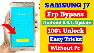 Samsung galaxy j7 frp bypass (SM J700) Frp Unlock Frp Bypass google account bypass /Without Pc