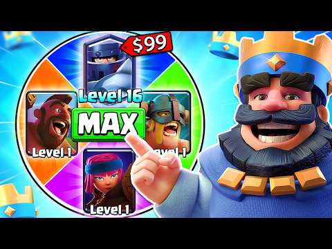 Spin Card.. Max Card in Clash Royale ($$$)