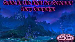 Complete Guide on the Night Fae Covenant Campaign [Prior to Patch 9.1]