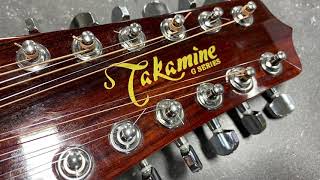 Video thumbnail for Takamine EG535SC 12 String Acoustic Guitar by Robin Smith