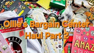 Ollie's Bargain Outlet Haul | Part 2