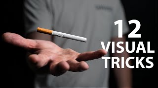 12 VISUAL Cigarette Tricks Anyone Can Do  Revealed