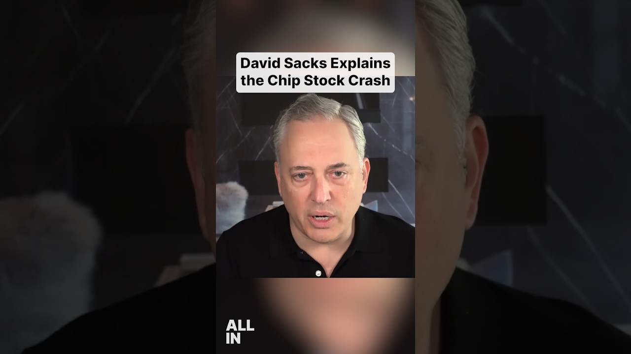 David Sacks: The Chip Stock Crash is Based on Momentum, NOT Fundamentals
