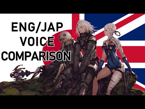 NieR Replicant Voice Comparison - Japanese / English - ver.1.22474487139...