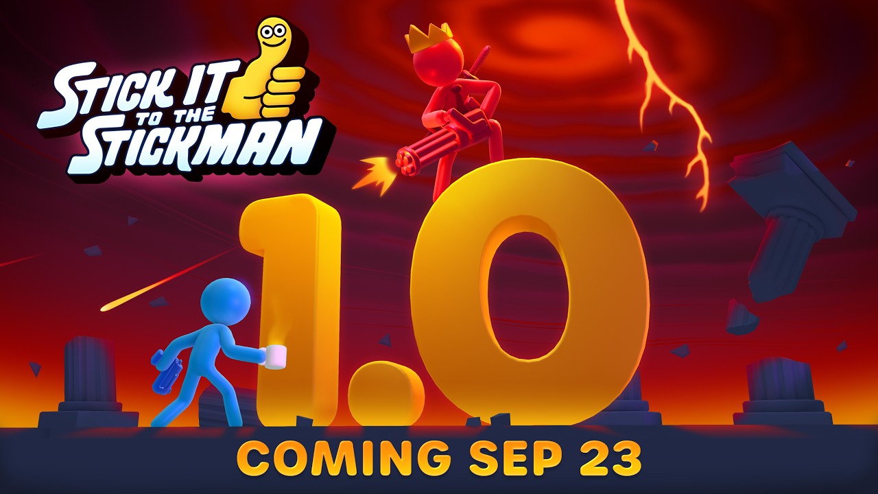 Ascend to New Commercial Heights | Stick it to the Stickman Leaves Early Access on September 23