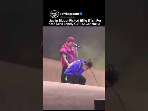 Justin Bieber Picked Billie Eilish For &ldquo;One Less Lonely Girl&rdquo; At Coachella