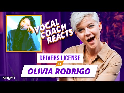 Vocal Coach Reacts to "Drivers License" by Olivia Rodrigo