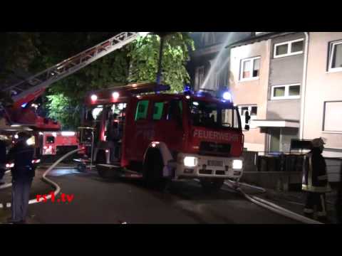 2015-06-12 Wohnhausbrand - Remscheid, Büchel Str.