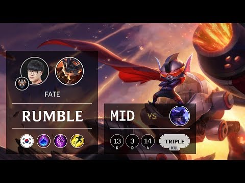 Rumble Mid vs Ryze - KR Challenger Patch 9.24