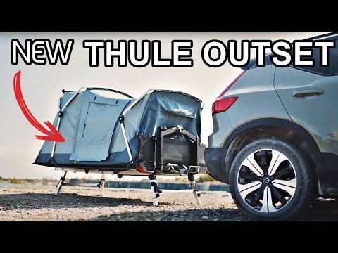 New Thule Outset Trailer Hitch Folding Tent 2024 - Camping Adventure