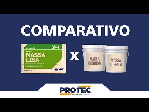 Comparativo Massa Lisa X Massa Corrida - Produtividade