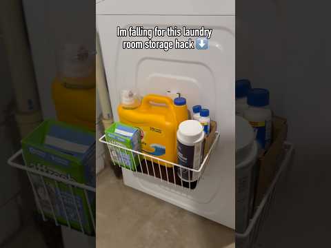 Video: Gator Magnetics Washer and Dryer Storage for Laundry Supplies video thumbnail