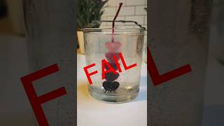 Gel candle FAIL      #shorts #candlefail #gelcandles #gelwax #candels #squishy
