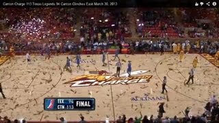 preview picture of video 'NBA D-League Highlights: Canton Charge 113, Texas Legends 94, 2013-3-30'