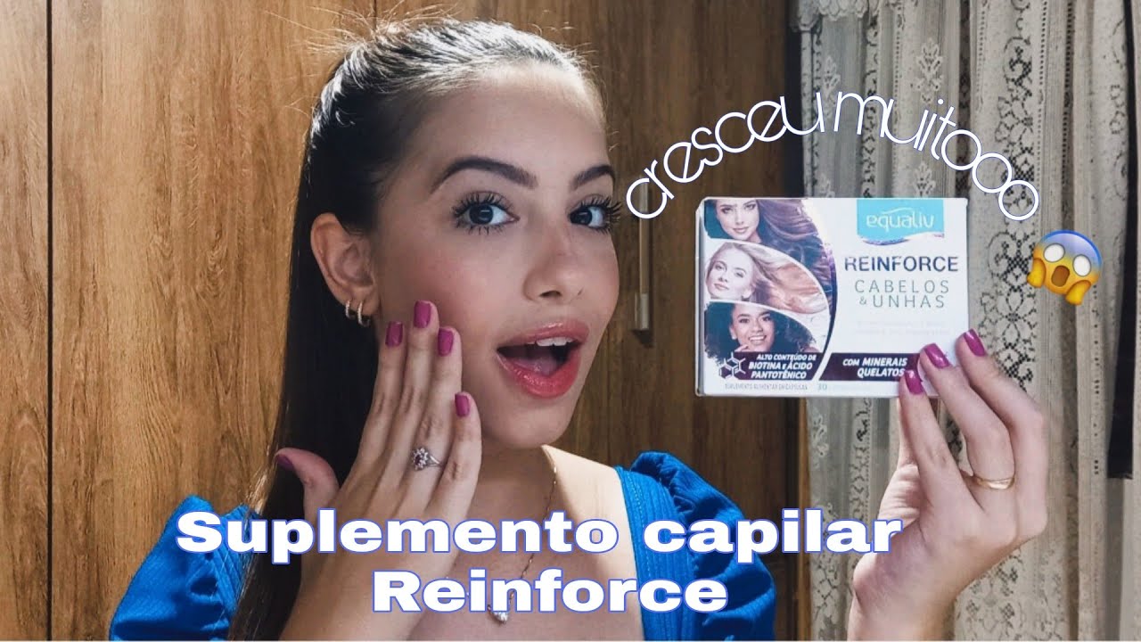 VITAMINA PARA CRESCIMENTO CAPILAR| REINFORCE RESULTADO DE 3 MESES 💙 #crescimento #cabelo